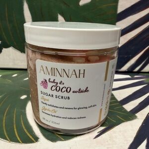 Aminnah Baby It's Coco Outside Sugar Scrub NwT